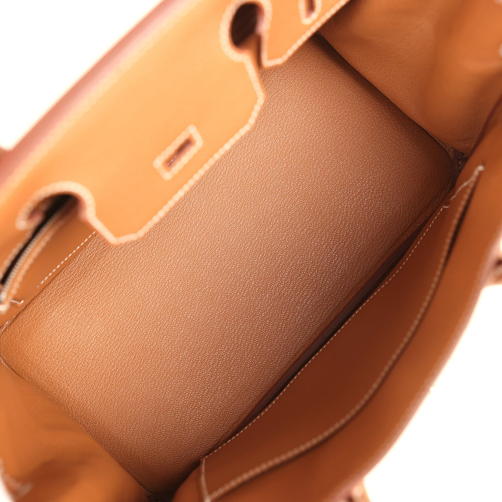 Hermes Birkin 30 Gold Togo Palladium Hardware