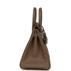 Hermes Birkin 25 Etoupe Togo Brushed Palladium Hardware
