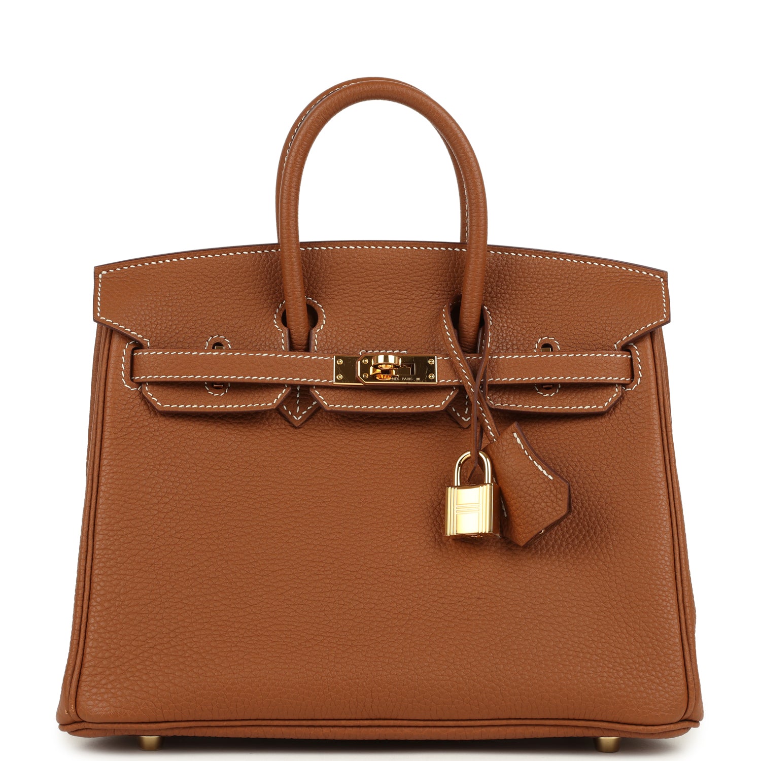 Hermes Birkin 25 Gold Togo Gold Hardware