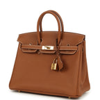Hermes Birkin 25 Gold Togo Gold Hardware
