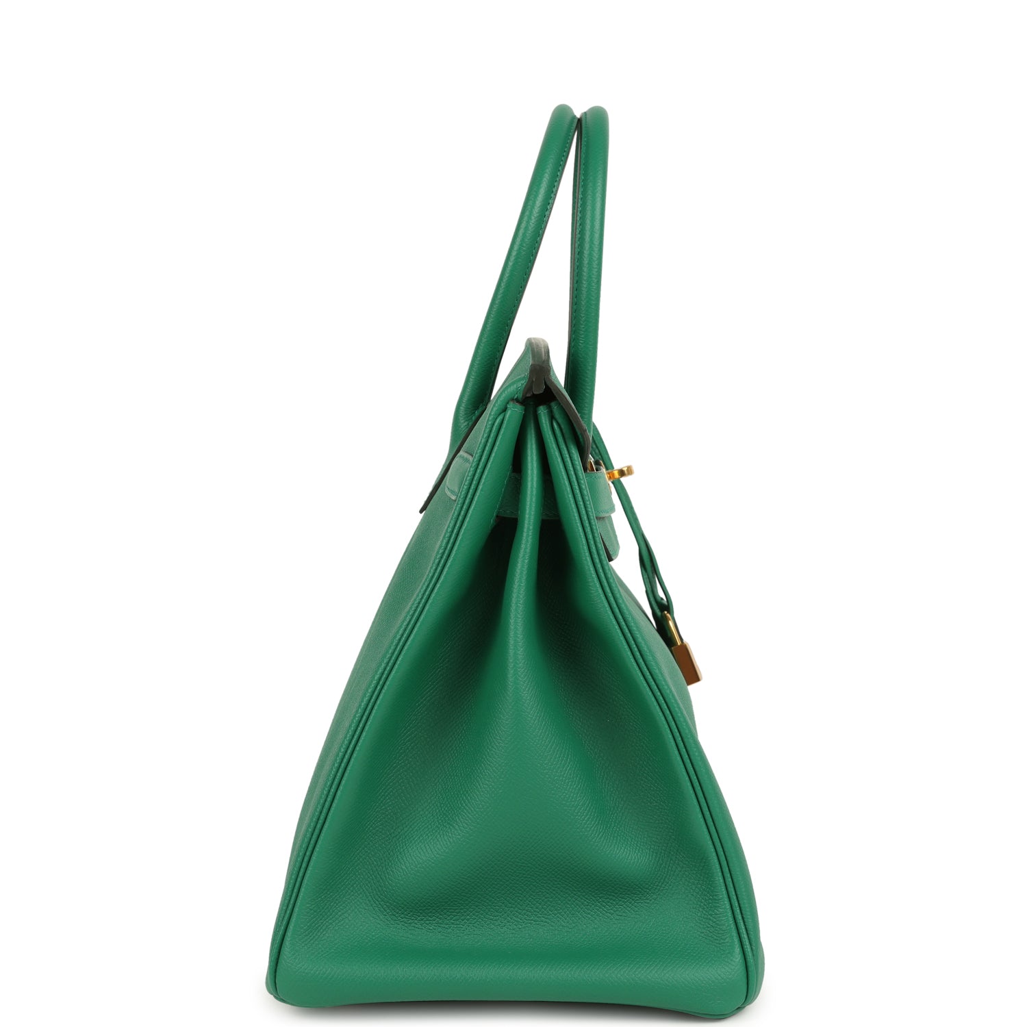Hermes Birkin 35 Vert Vertigo Epsom Gold Hardware