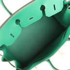 Hermes Birkin 35 Vert Vertigo Epsom Gold Hardware