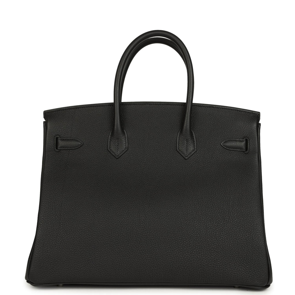 Hermes Birkin 35 Black Togo Palladium Hardware