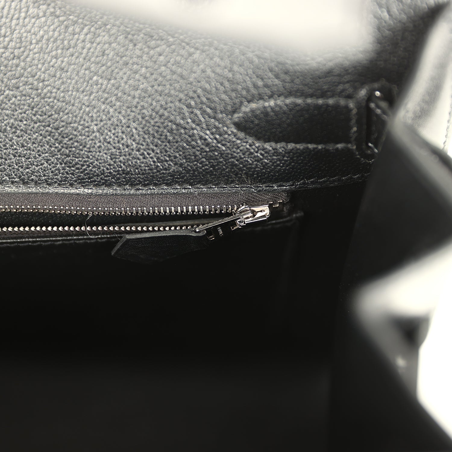 Hermes Birkin Sellier 30 Black Box Palladium Hardware