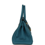 Hermes Birkin 30 Cobalt Togo Gold Hardware