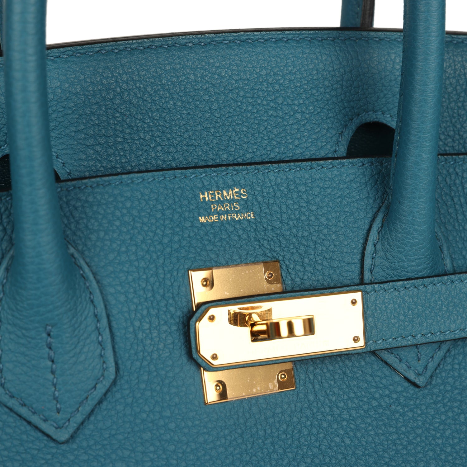 Hermes Birkin 30 Cobalt Togo Gold Hardware