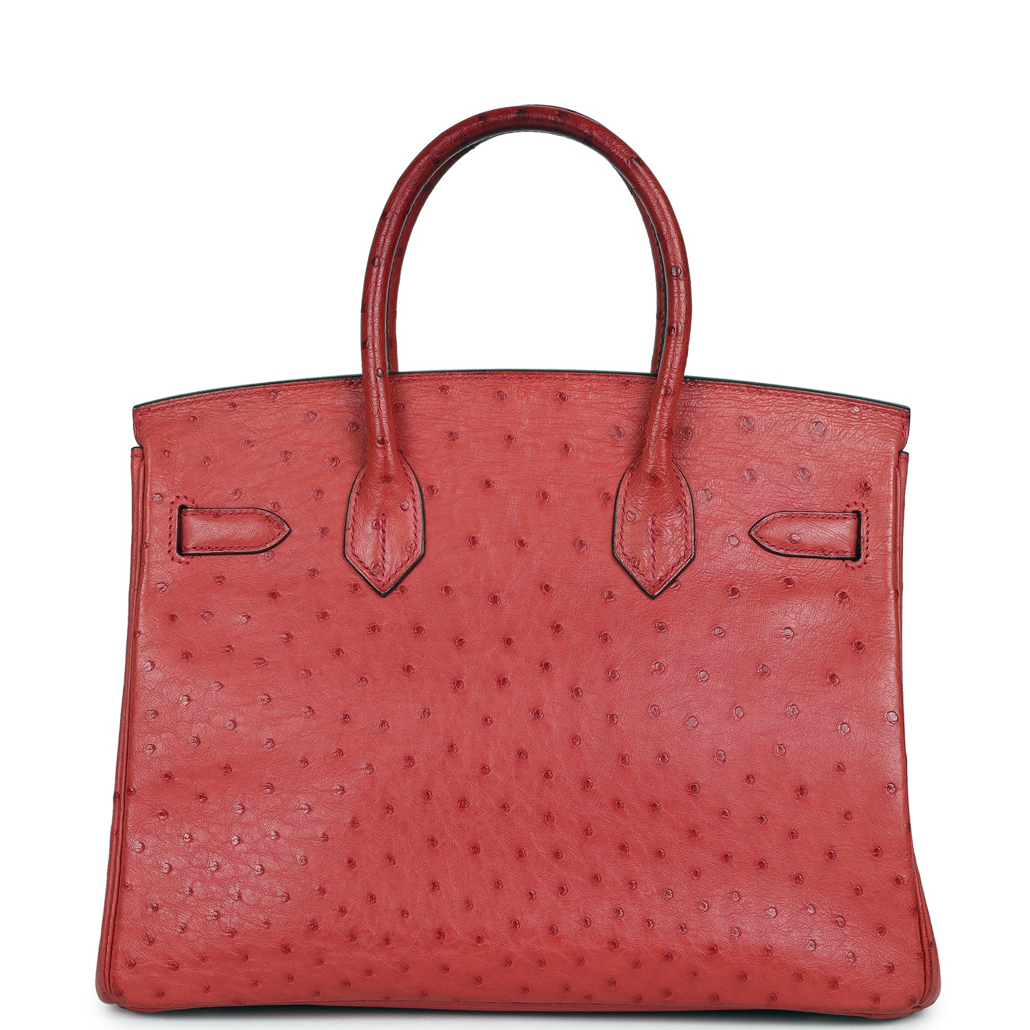 Hermes Birkin 30 Bougainvillea Ostrich Palladium Hardware