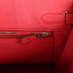 Hermes Birkin 30 Bougainvillea Ostrich Palladium Hardware