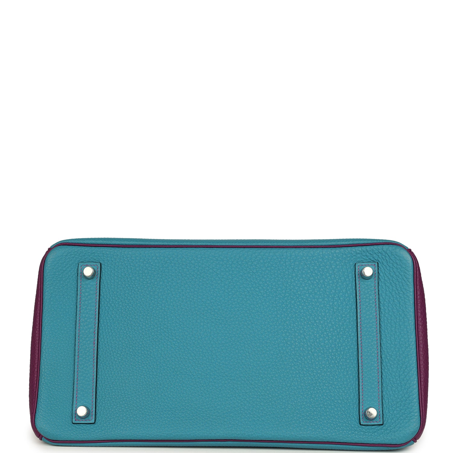 Hermes Special Order (HSS) Birkin 35 Bleu Izmir and Anemone Togo Brushed Palladium Hardware