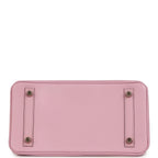Hermes Birkin 25 Mauve Sylvestre Swift Rose Gold Hardware