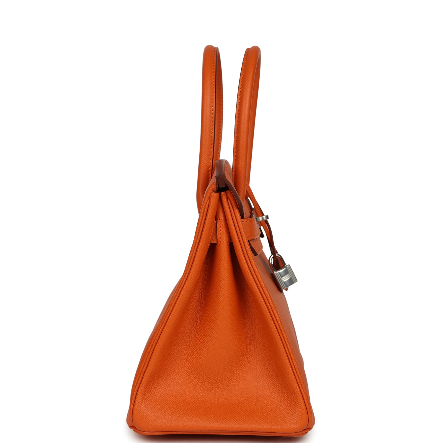 Hermes Birkin 30 Orange Epsom Palladium Hardware