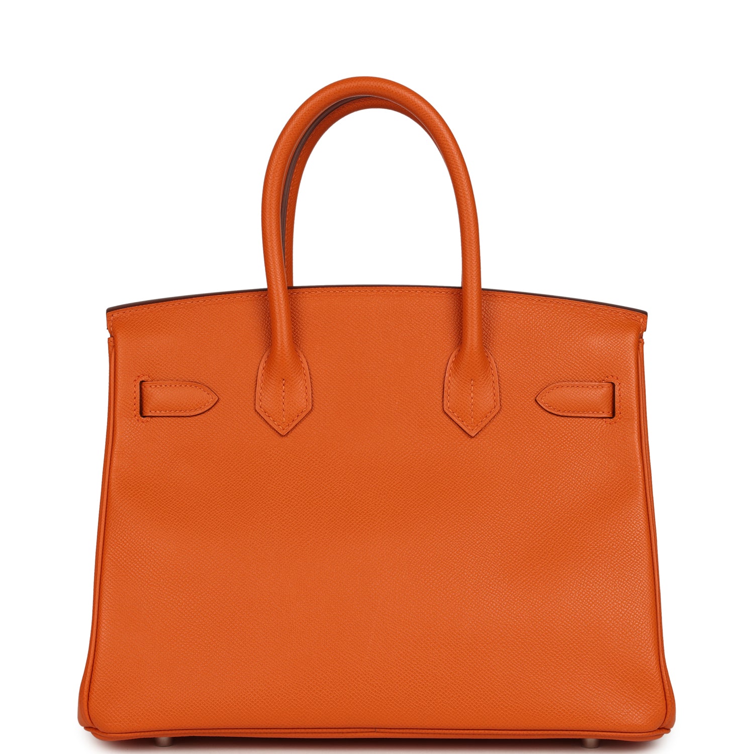 Hermes Birkin 30 Orange Epsom Palladium Hardware
