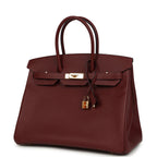 Hermes Birkin 35 Rouge H Epsom Gold Hardware
