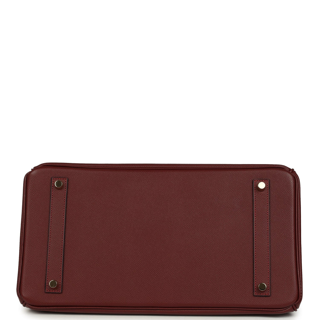 Hermes Birkin 35 Rouge H Epsom Gold Hardware