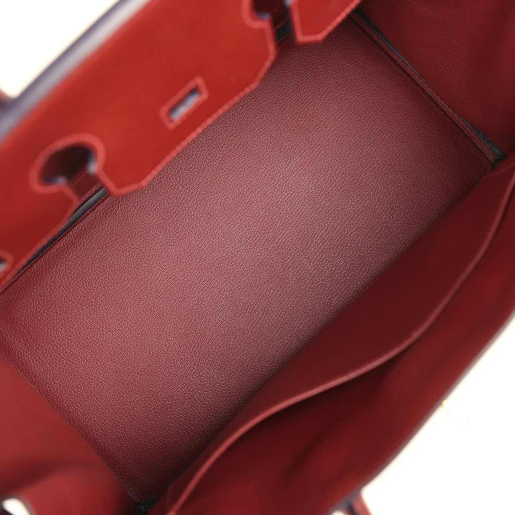 Hermes Birkin 35 Rouge H Epsom Gold Hardware