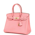 Hermes Birkin 30 Rose Confetti Epsom Gold Hardware