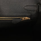 Hermes Birkin 30 Black Togo Gold Hardware