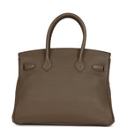 Hermes Birkin 30 Taupe Grey Togo Gold Hardware