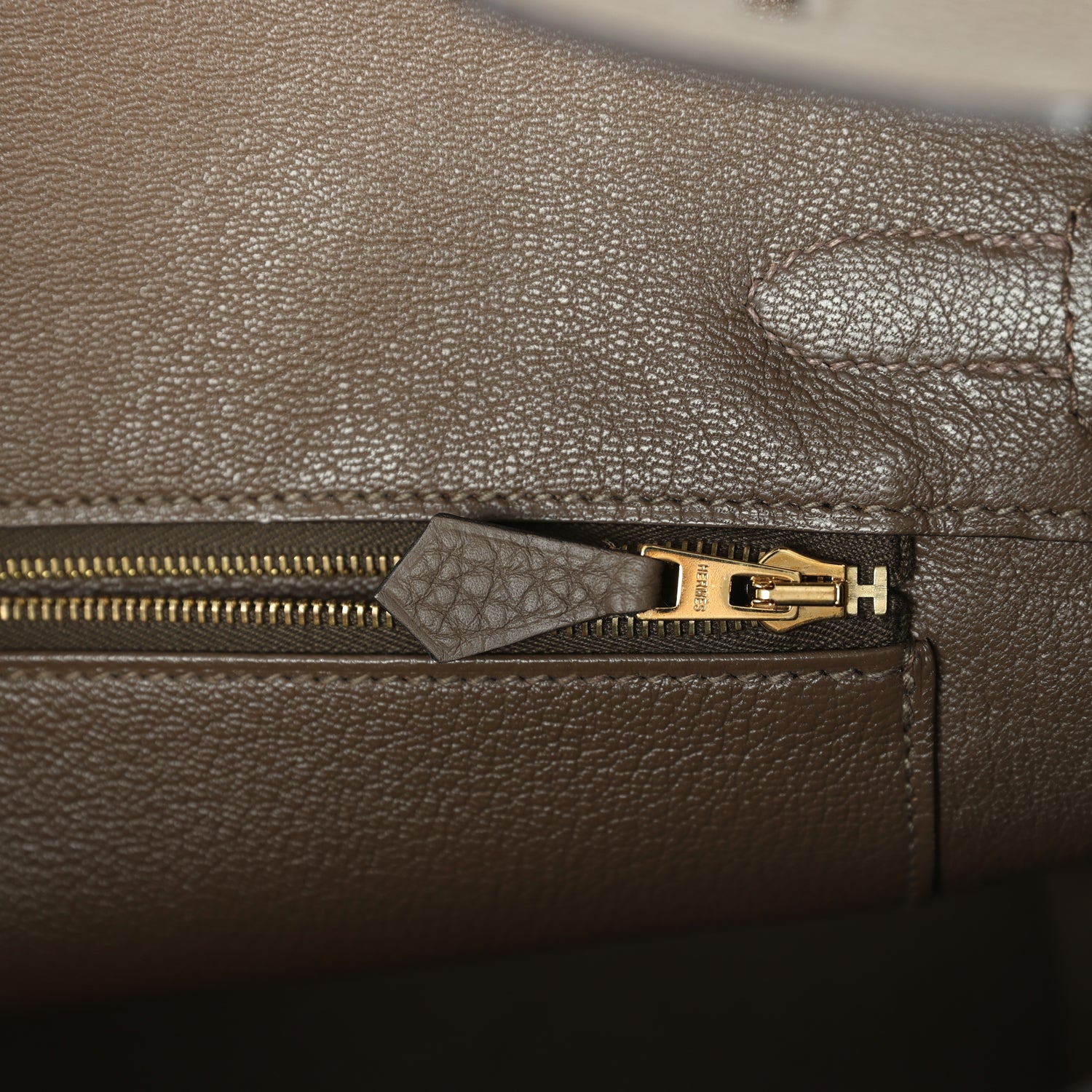Hermes Birkin 30 Taupe Grey Togo Gold Hardware