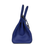 Hermes Candy Birkin 35 Bleu Electric Verso Epsom Palladium Hardware
