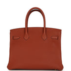 Hermes Birkin 30 Cuivre Togo Gold Hardware