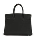 Hermes Birkin 30 Black Togo Palladium Hardware