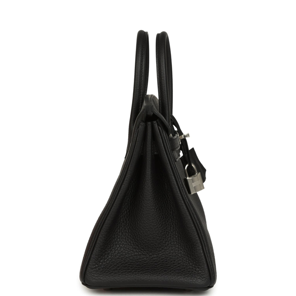 Hermes Birkin 25 Black Togo Palladium Hardware