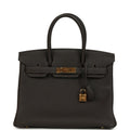 Hermes Birkin 30 Macassar Togo Gold Hardware