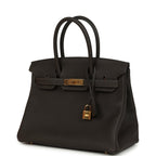 Hermes Birkin 30 Macassar Togo Gold Hardware