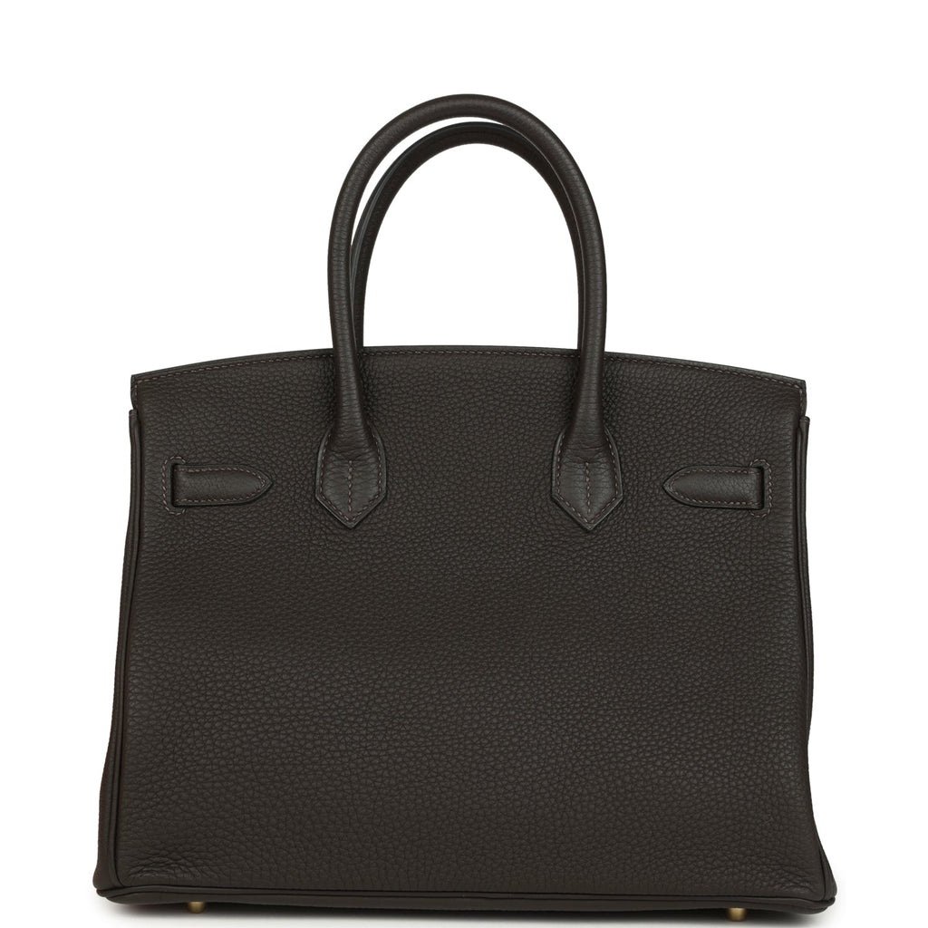Hermes Birkin 30 Macassar Togo Gold Hardware