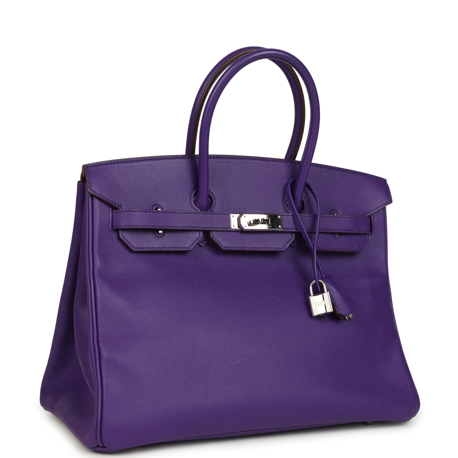 Hermes Birkin 35 Crocus Epsom Palladium Hardware