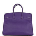 Hermes Birkin 35 Crocus Epsom Palladium Hardware
