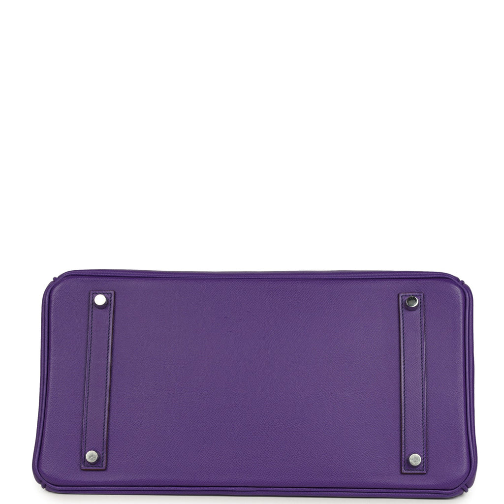 Hermes Birkin 35 Crocus Epsom Palladium Hardware