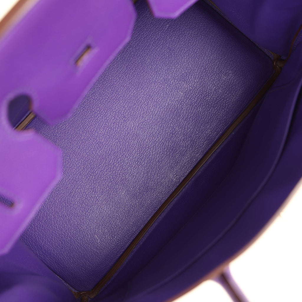 Hermes Birkin 35 Crocus Epsom Palladium Hardware
