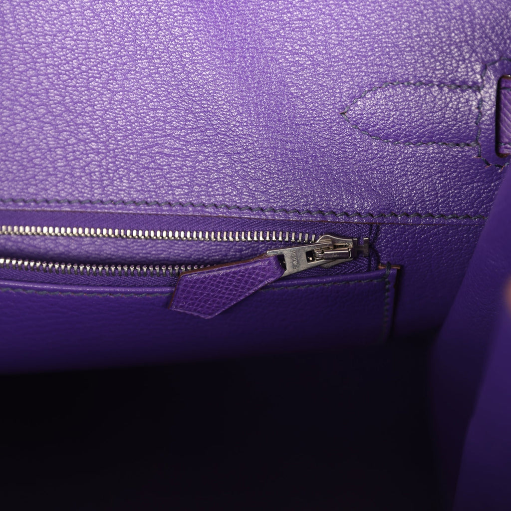 Hermes Birkin 35 Crocus Epsom Palladium Hardware