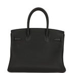 Hermes Birkin 30 Black Togo Gold Hardware