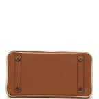 Hermes Special Order (HSS) Birkin 25 Gold and Craie Togo Rose Gold Hardware