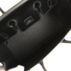 Hermes Birkin Sellier 25 Black Box Palladium Hardware