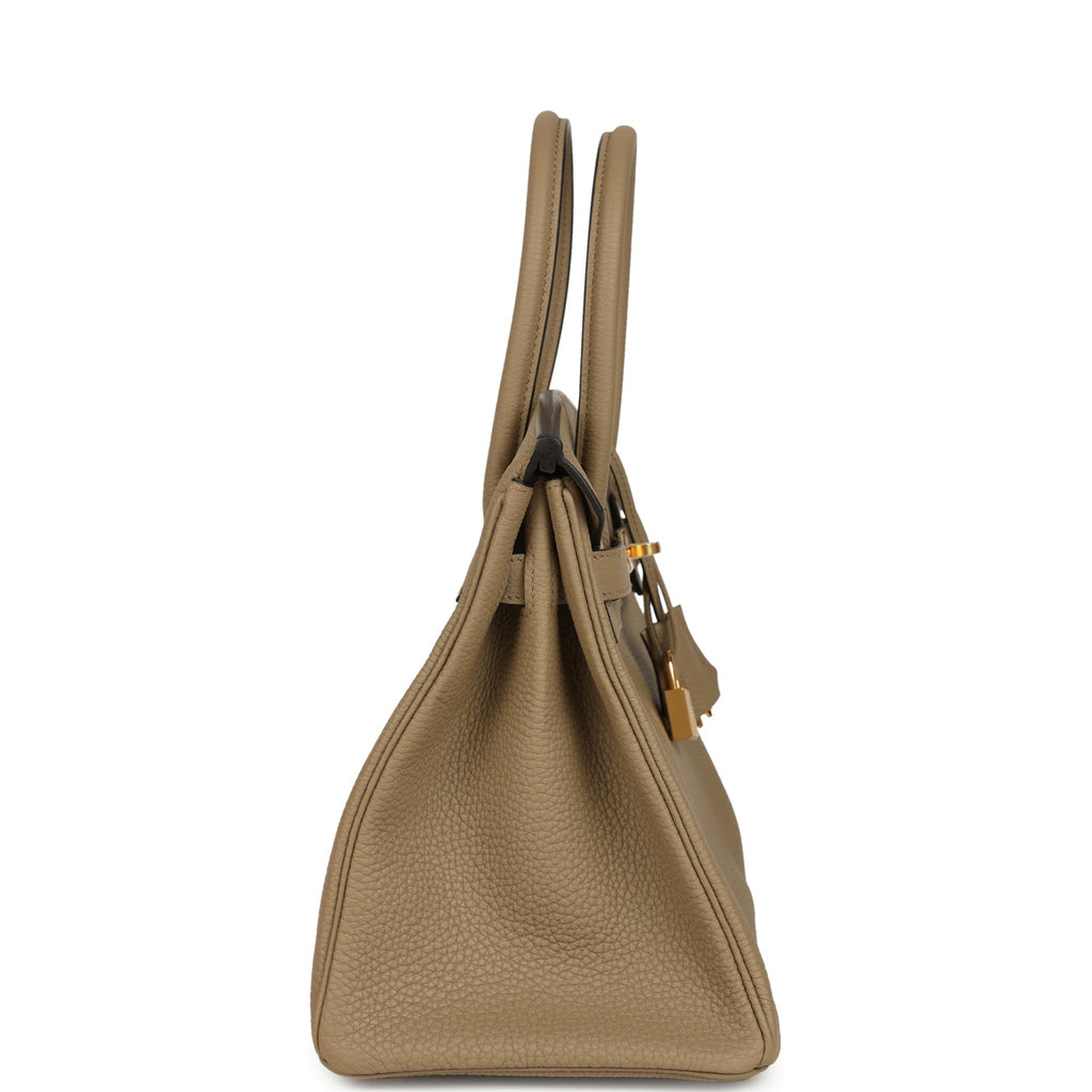 Hermes Birkin 30 Beige Marfa Togo Gold Hardware