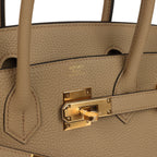 Hermes Birkin 30 Beige Marfa Togo Gold Hardware