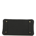 Hermes Birkin 30 Black Togo Gold Hardware