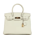 Hermes Birkin 30 Mushroom Togo Gold Hardware