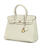 Hermes Birkin 30 Mushroom Togo Gold Hardware