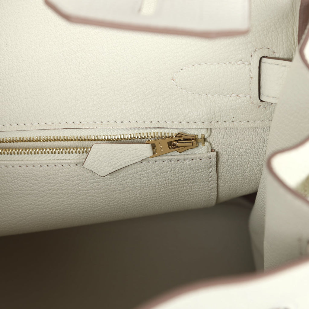 Hermes Birkin 30 Mushroom Togo Gold Hardware