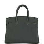 Hermes Birkin 30 Vert Mangrove Togo Palladium Hardware