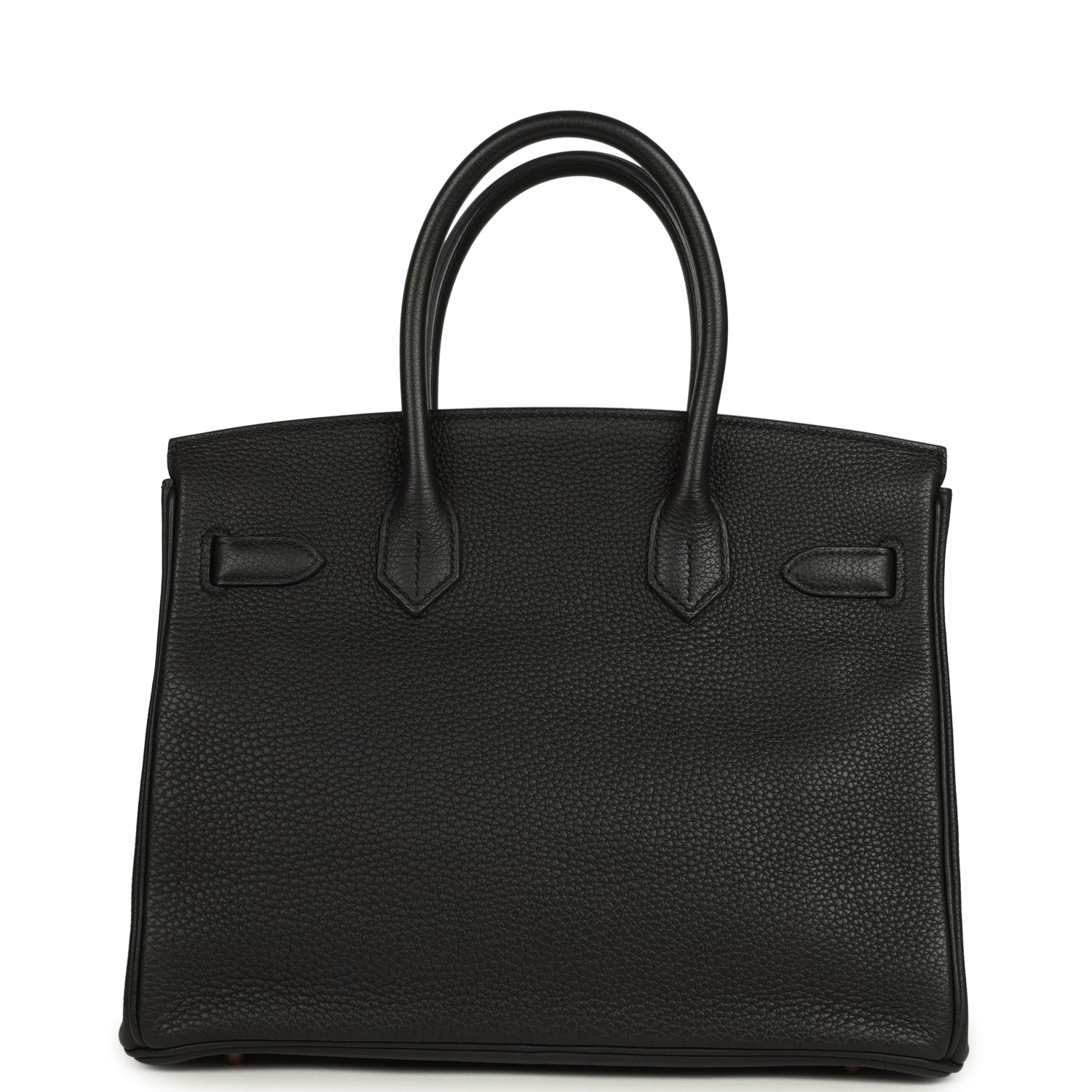 Hermes Birkin 30 Black Togo Rose Gold Hardware