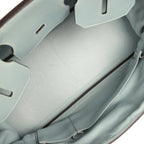 Vintage Hermes Shoulder Birkin 42 JPG Ciel Togo Palladium Hardware