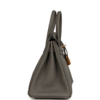Hermes Birkin 25 Etain Togo Rose Gold Hardware