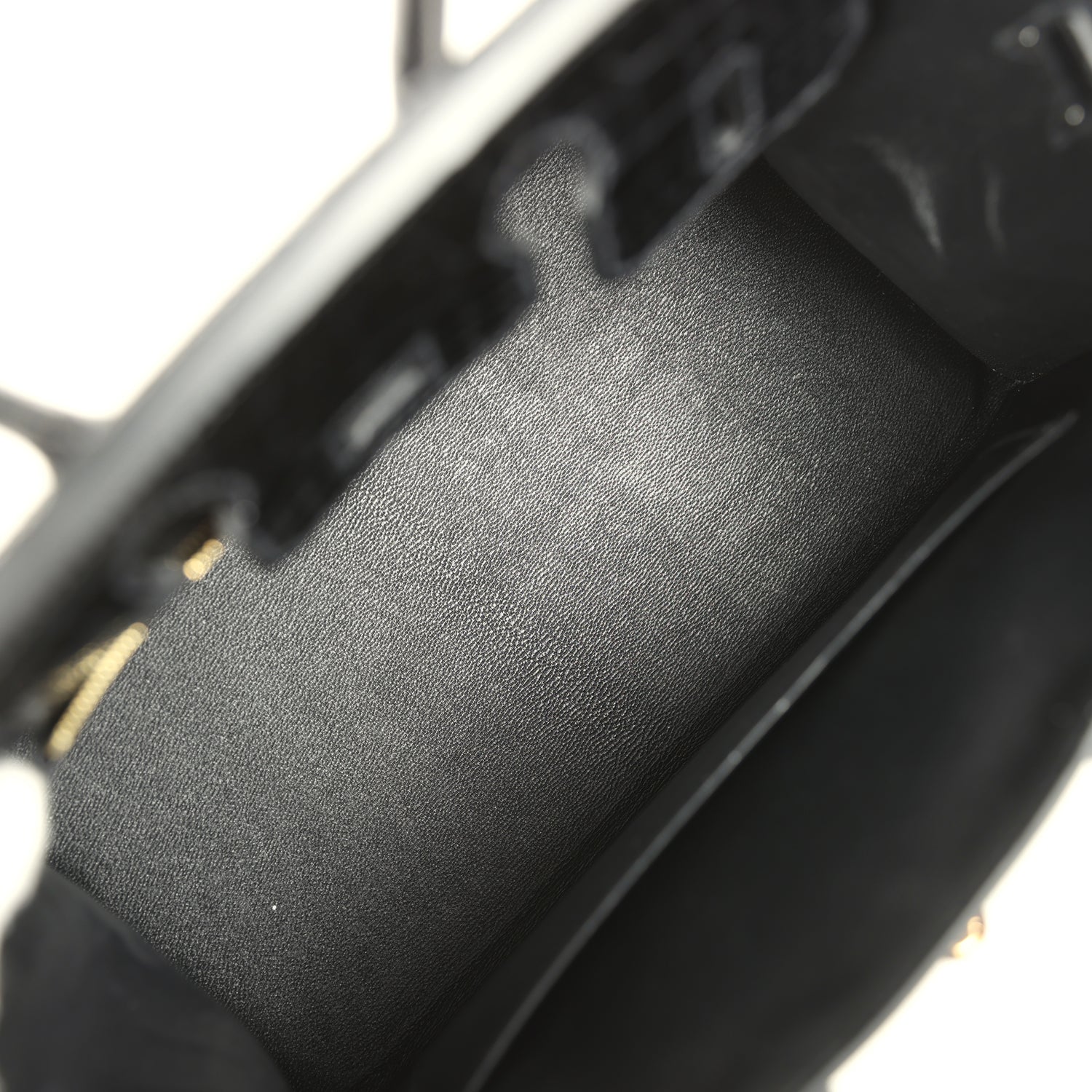 Hermes Birkin Sellier 25 Black Shiny Alligator Gold Hardware