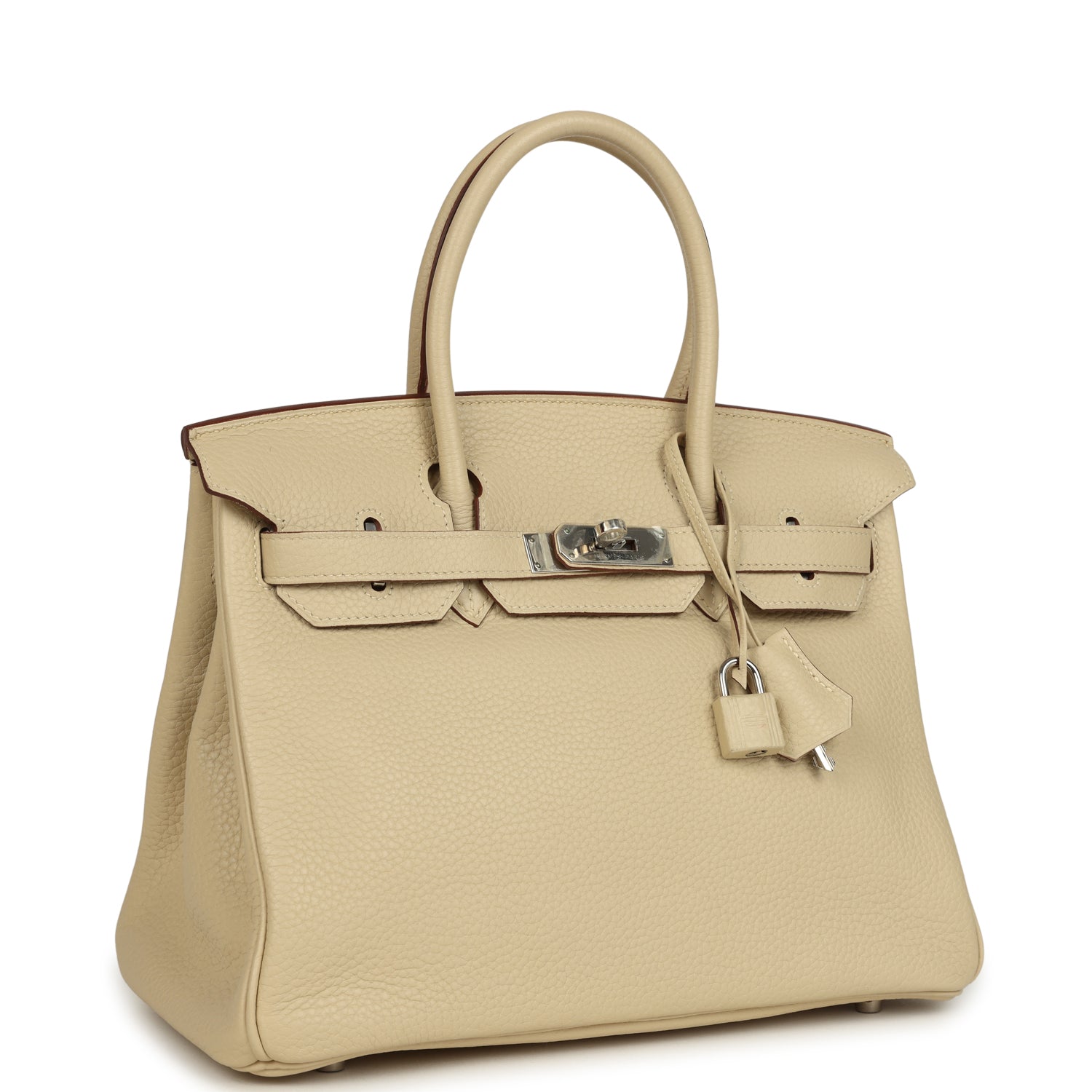 Hermes Birkin 30 Parchemin Clemence Palladium Hardware
